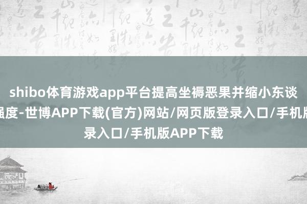 shibo体育游戏app平台提高坐褥恶果并缩小东谈主工操作强度-世博APP下载(官方)网站/网页版登录入口/手机版APP下载