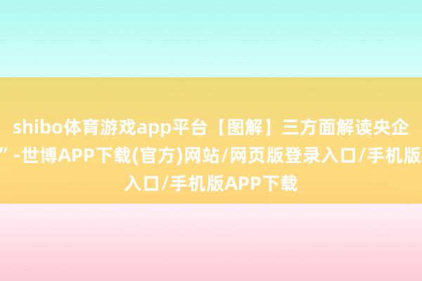 shibo体育游戏app平台【图解】三方面解读央企“收获单”-世博APP下载(官方)网站/网页版登录入口/手机版APP下载